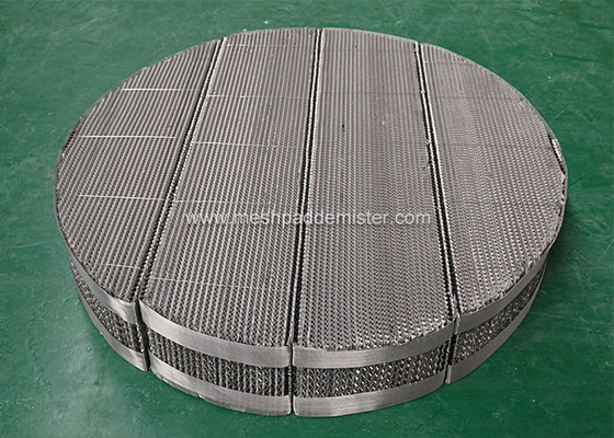 بسته بندی ستون فولادی 316 لیتری Mellapak 250y 0.15mm ورق ساختاری