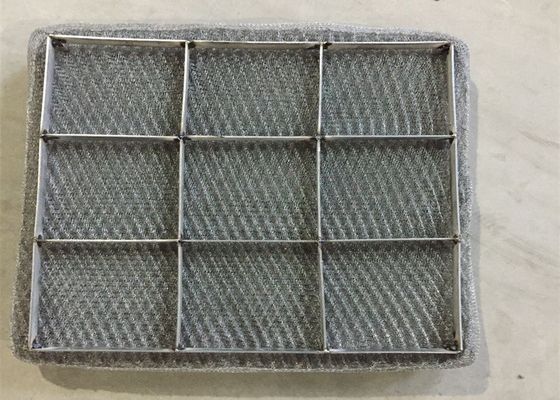 Wire Mesh Vapor Liquid Separator Mist Eliminator Parts Austenitic 316Ti